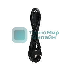 Кабель компьютер-розетка AOpen 1.8м 220V (EURO) VDE 3Gx0,5мм2 QUST ACE021-1.8M