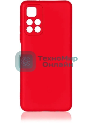 Чехол (клип-кейс) DF poOriginal-05 для Xiaomi Poco M4 Pro 5G красный