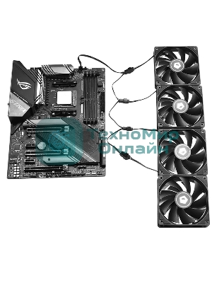 Кабель-разветвитель 1/4 ID-COOLING FS-04 (160шт/кор, 12V, PWM, 4 pin) Retail