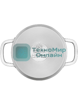 Кастрюля Rondell Modern RDS-1748, 4.8л, 24см, с крышкой, стальной