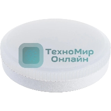 Лампа светодиодная SAFFIT SBGX5308 (55185) 8Вт GX53 теплый таблетка