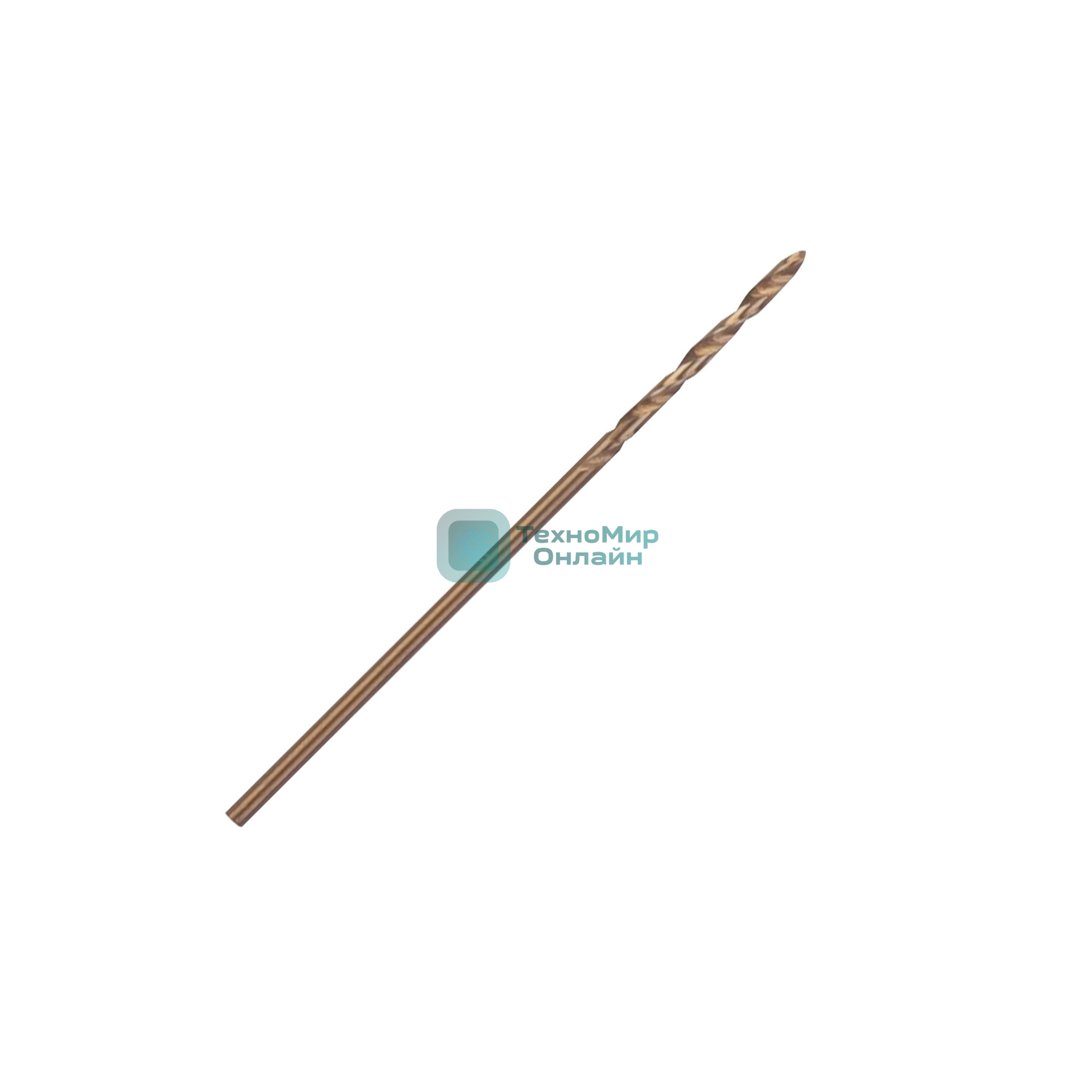 Сверло PATRIOT EXPERT по металлу, Р6М5К5, 1,0 мм, 2 шт в блистере