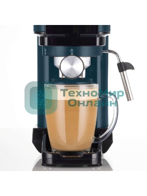 Кофеварка рожковая Ariete 00M139911AR0 маренго/белый, молотый/капсулы, 1,1 л, 1300 Вт 15 бар