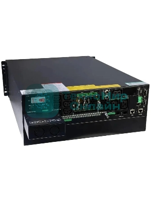 Источник бесперебойного питания SRTSE 2 поколения 6000 ВА/Вт, 4U,5 C13+3 C19,USB,RS-232,RS485,COM,сухие контакт,прлл резерв