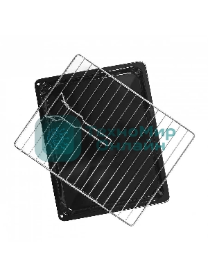 Духовой шкаф электрический Maunfeld EOEM.589B черный/серебристый, встраиваемый