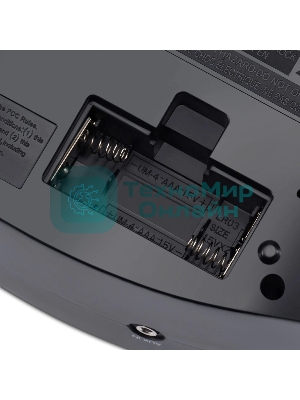 Радиобудильник Hyundai H-RCL221 черный LCD подсв:зеленая часы:цифровые FM