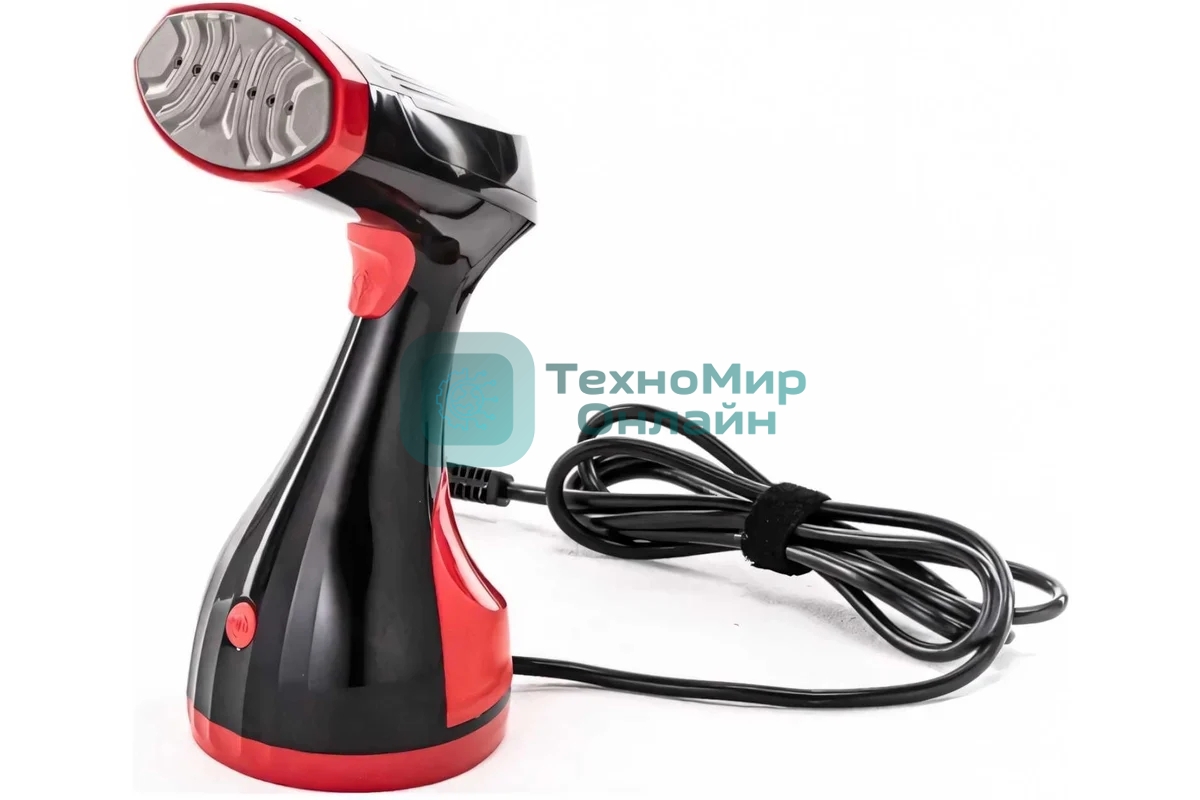 Отпариватель MIE Graze черно-красный, 1500 Вт, 40 г/мин, 300 мл