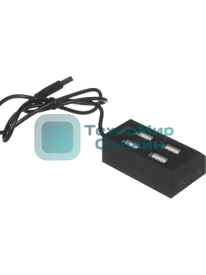 USB-концентратор Buro BU-HUB4-U2.0, USB 2.0, USB 4 порта, USB