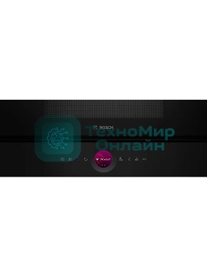 Встраиваемая микроволновая печь Bosch BER7321B1 900Вт, 5 режимов, кварцевый гриль,инвертер, 21 л, черный, петли справа