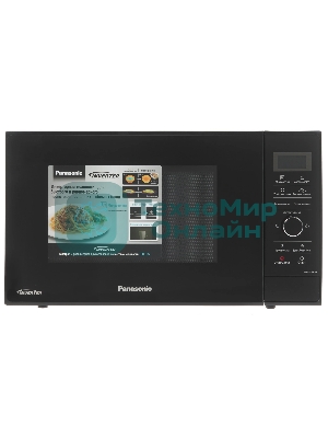 Микроволновая печь Panasonic NN-SD36HBZPE черный, 23 л, 1000 Вт, переключатели - сенсор, поворотный механизм