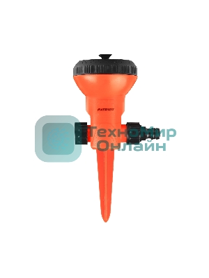 Дождеватель 9-ти позиционный PATRIOT CSR-9, пластик,штырь,9режим, d-10м, S-70кв.м.