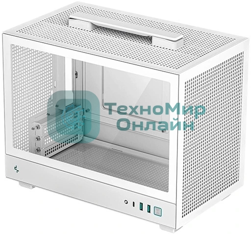 Компьютерный корпус ПК без блока питания Deepcool Case CH160 белый