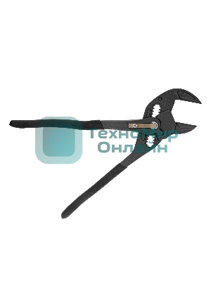 Клещи переставные Denzel кнопочный механизм, обливные рукоятки, сантехнические, 250 мм