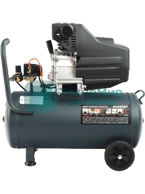 Компрессор поршневой безмасляный Patriot Professional 50-340, 340 л/мин, 8 бар, 2000 Вт, 50 л, быстросъемный 1/4