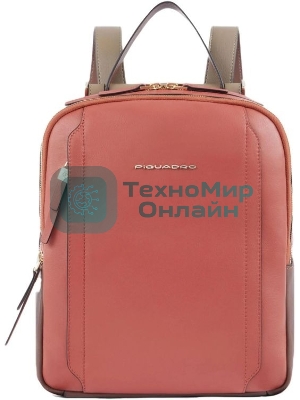 Рюкзак женский Piquadro Circle CA5566W92/ARTM терракотовый/кофейный кожа