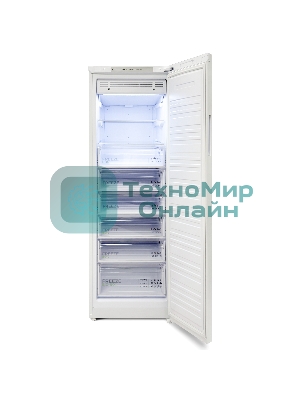 Морозильная камера Бирюса 6147NF, белый, 280л, 6 ящиков