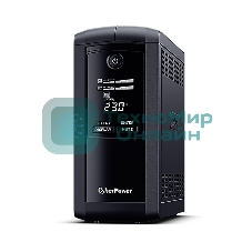 Источник бесперебойного питания UPS CyberPower VP700EILCD Line-Interactive 700VA/390W USB/RS-232/RJ11/45 (6 IEC С13)