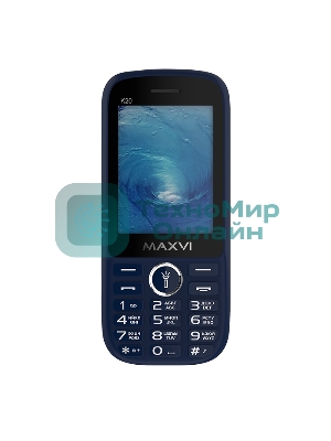 Мобильный телефон Maxvi K20 синий