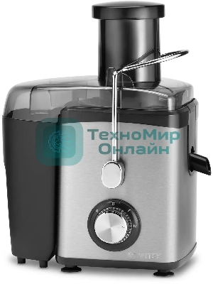 Соковыжималка центробежная Vitek VT-3653 1000 Вт, стальной