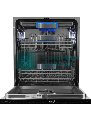 Встраиваемая посудомоечная машина Hyundai HBD 6105, нержавеющая сталь, 59.8 см, 16 компл., 42 дБ, класс A+++