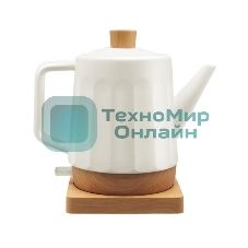 Чайник электрический Centek CT-0067 белый, 1.5 л, 1600 Вт