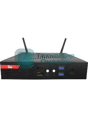 Компьютер IRU Опал 313 slim i3 10100 (3.6) 8Gb SSD256Gb UHDG 630 Free DOS GbitEth 120W черный (2057725)