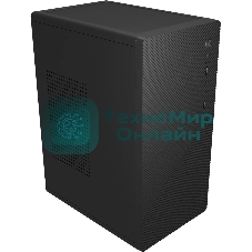 Компьютерный корпус Accord Entry ACC-2054B черный без БП mATX 1x80мм 2xUSB 2.0 audio