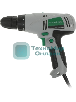 Дрель-шуруповерт ИНТЕРСКОЛ ДШ-10/260Э2, 260 Вт, 35 Нм, щеточный