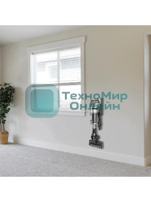 Пылесос вертикальный Coolfort CF-3000 серый, питание от аккумулятора, 135 Вт, уборка сухая, пылесборник 0.5 л, работа от АКБ max 35 мин.