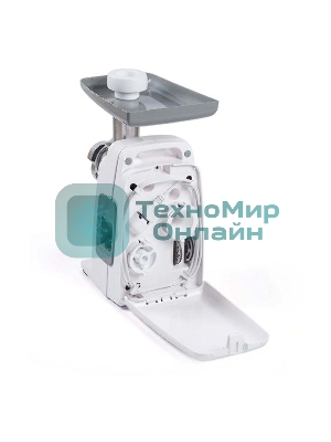 Мясорубка электрическая Аксион М321.03 белый, 1500 Вт, 1.7 кг/мин, реверс, защита от перегрузки, насадки - 5