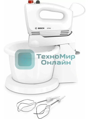 Миксер Bosch MQWPL2000 375 Вт, белый