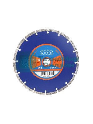 Диск EDGE by PATRIOT алмазный сегментный 230х22,23 Универсальный