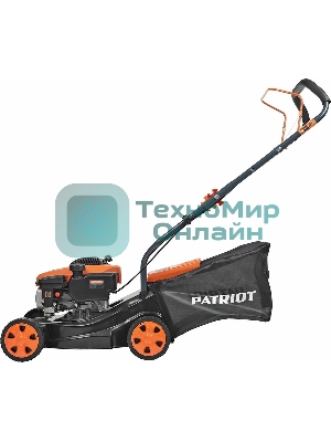 Газонокосилка бензиновая PATRIOT PT 40, 130сс, 3,5 л.с., 40 см, 35л. трав., пластик. дека,