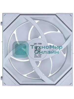Вентилятор для корпуса Lian-Li Uni Fan SL-INF Wireless 120 ARGB 120х124.5x28 белый 4-pin 29.2дБ (упак.:3шт) (G99.12SLIN1W3W.R0) Ret
