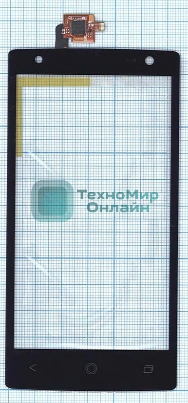 Сенсорное стекло (тачскрин) для Acer Liquid E3, черное
