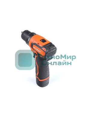 Дрель-шуруповерт Patriot BR 368Li, 12 В, 2 Ач, 45 Нм, щеточный