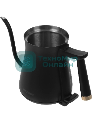 Чайник электрический Hyundai HYK-S5500 0.7 л, 1000 Вт, черный