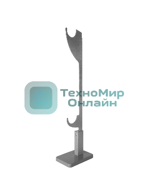 Напольный кронштейн Pianoforte 300, серебристый