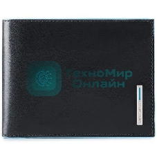 Кошелек мужской Piquadro Blue Square PU1239B2R/N черный натур.кожа