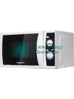 Микроволновая печь HOME HMM208AW белый, 20 л, 800 Вт, переключатели - поворотный механизм