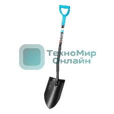 Лопата штыковая профессиональная Palisad LUXE 220х360х1200 мм, удлиненный штык, цельнометал.