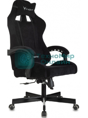 Кресло Knight Terminator черный Light-20, ткань, металлическая крестовина