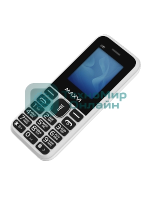 Мобильный телефон Maxvi C27 белый