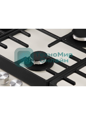 Газовая варочная панель HIBERG VM 9155 Y, бежевый