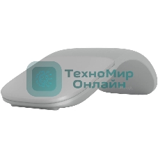 Мышь беспроводная Microsoft Surface Arc Mouse серый, 1000 dpi, Bluetooth, кнопки - 2