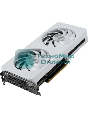 Видеокарта Palit RTX 5060Ti WHITE OC 8Gb GDDR7 128bit 3xDP HDMI 2FAN RTL белый