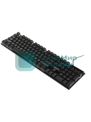 Комплект клавиатура+мышь Defender Glion C-123 проводной, USB, 1600 DPI, чёрный