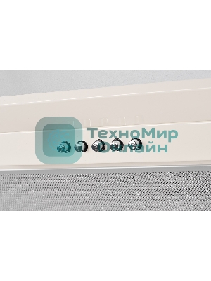 Вытяжка встраиваемая Kuppersberg Inlinea 70 CX кремовый/нержавеющая сталь, 70 см, 1300 куб. м/ч, 41 дБ