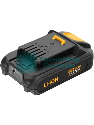 Батарея аккумуляторная Denzel IB-18-2.0, Li-Ion, 18 В, 2,0 А·ч