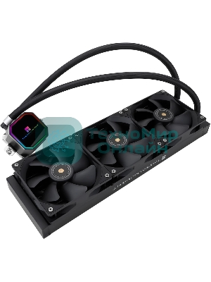 Система водяного охлаждения Thermalright Frozen Prism 360 Soc-AM5/AM4/1151/1200/2066/1700 черный 4-pin 27dB Al Ret (F-PRISM-360-BL)
